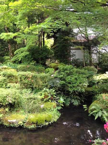 오오하라 산젠인 시설내의 정원