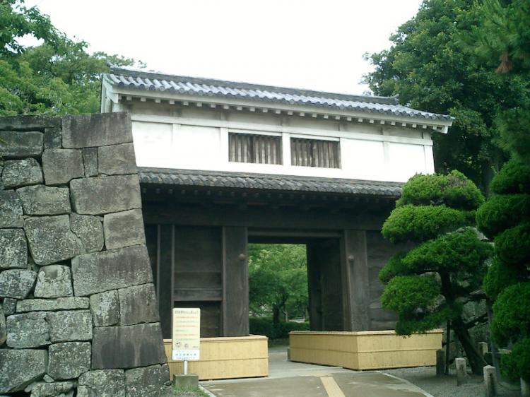와카야마성 중요문화재 오카구치몬